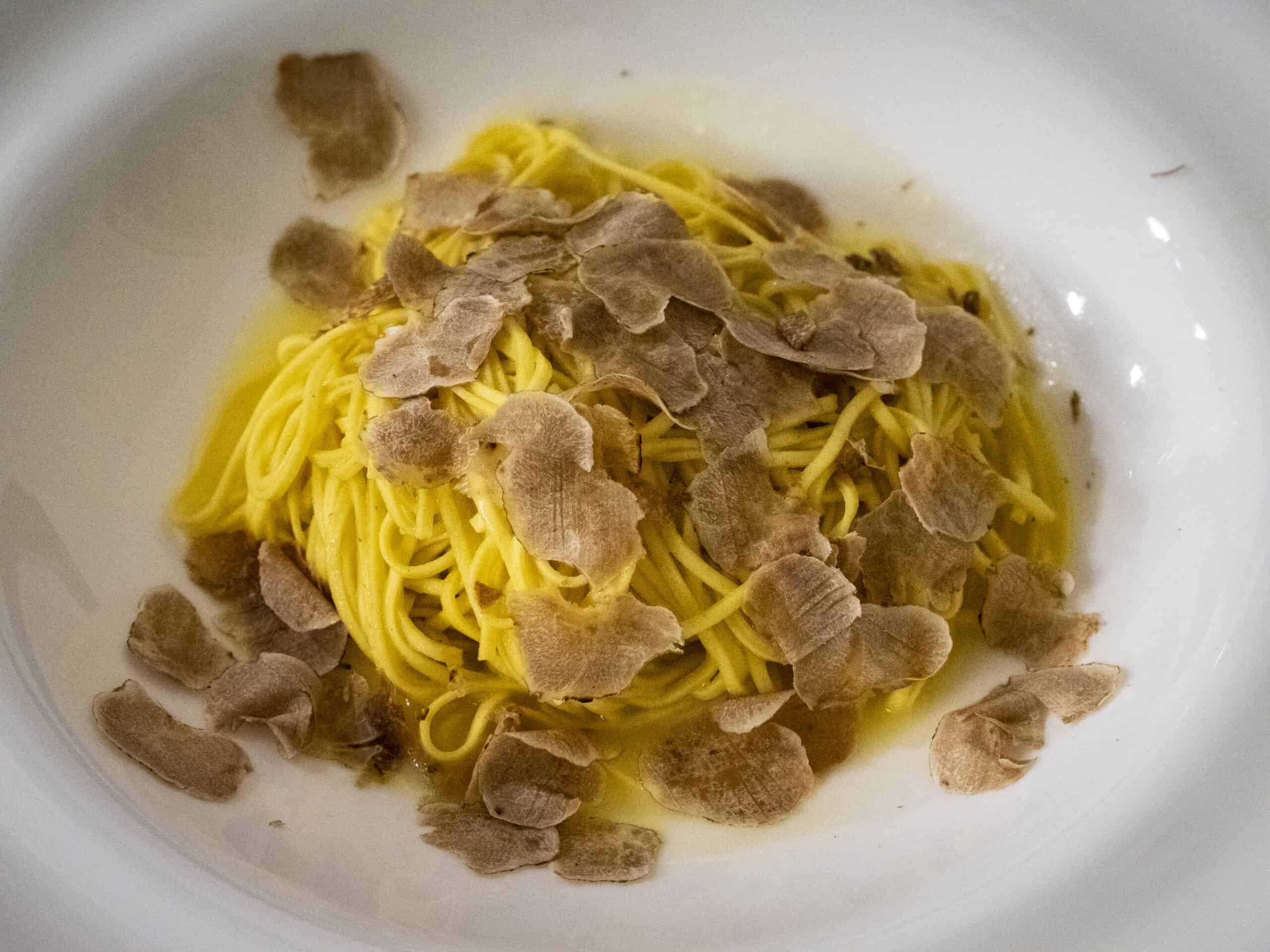 pasta with truffles